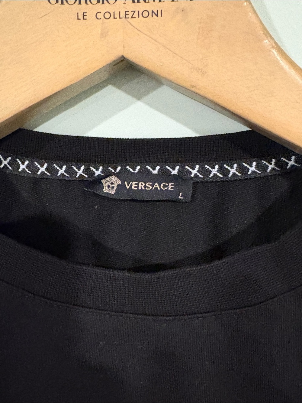 Versace Logo T-Shirt Men’s Large - Picture 4 of 13